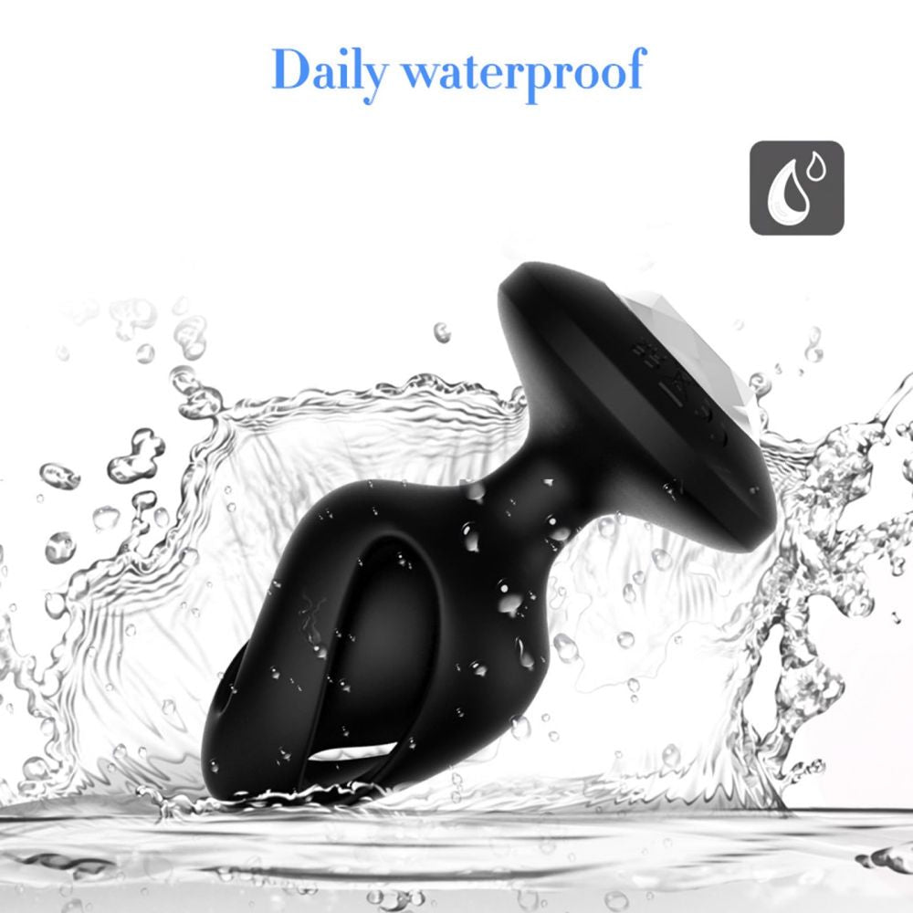 Waterproof anal plug