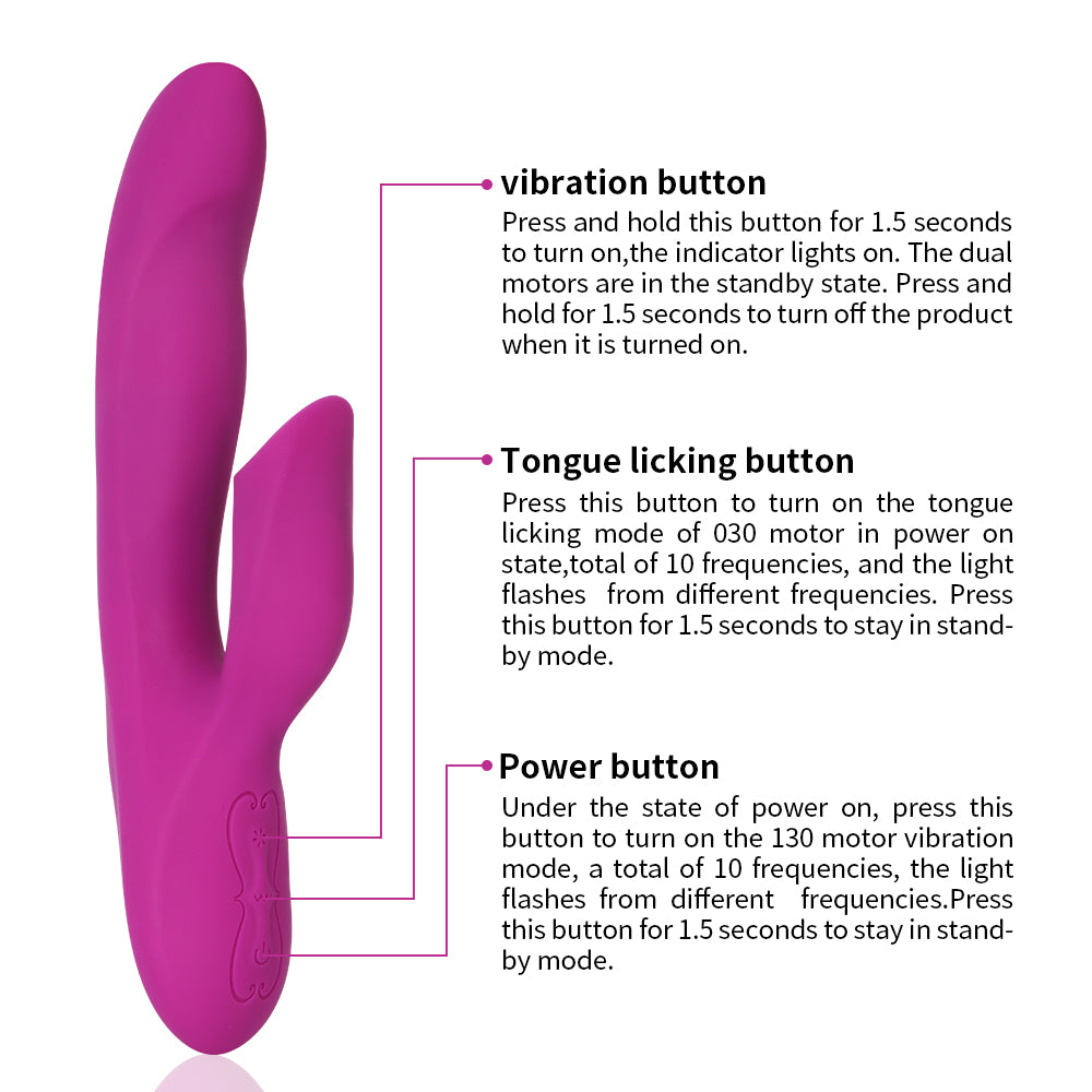 Multi-Function G spot rabbit vibrator