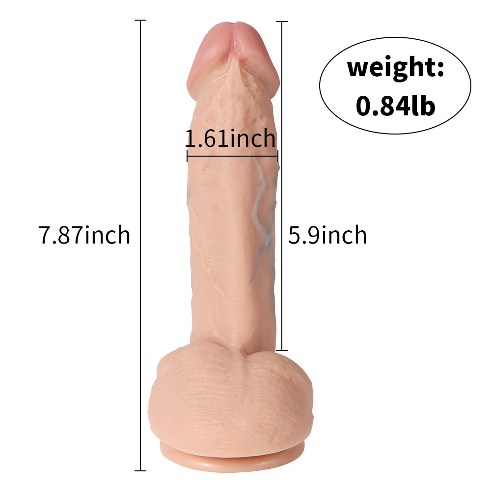 ridable dildo size