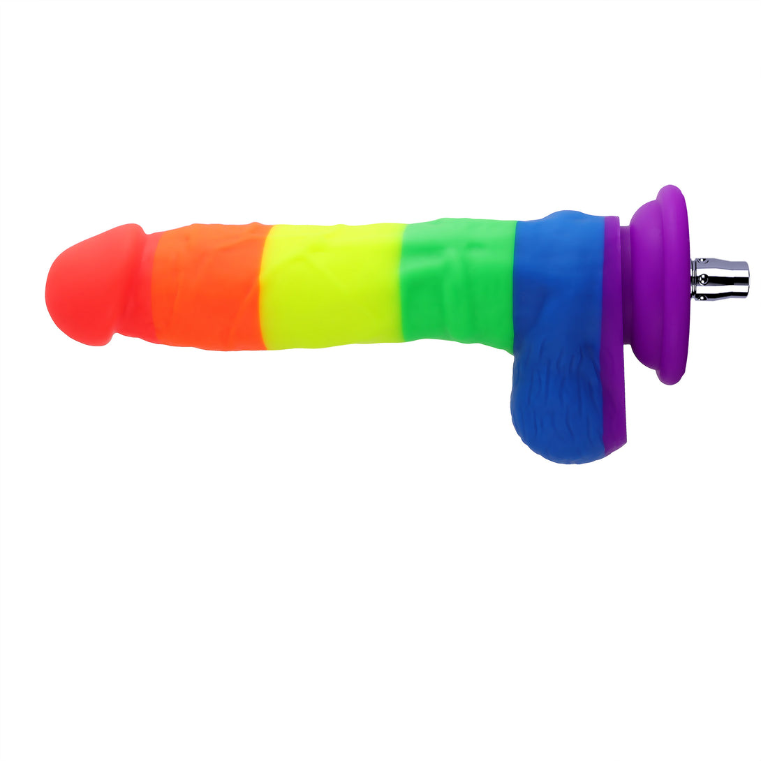 Sex Masturbation Machine Colorful Dildo Accessory