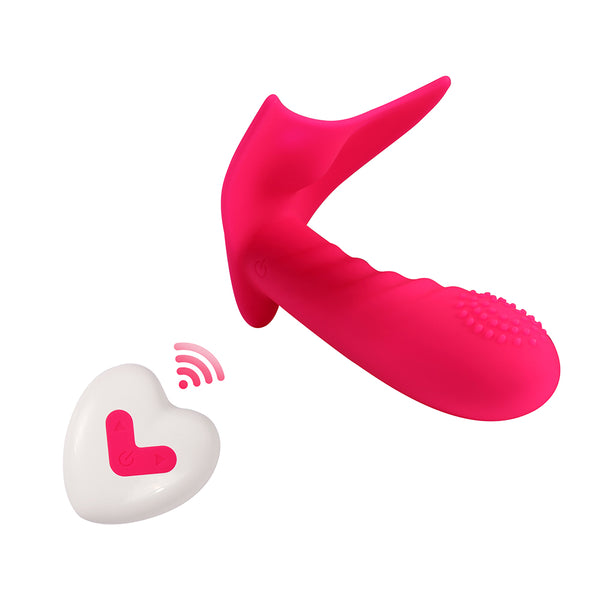 Vibratore clitorideo con telecomando G-Spot indossabile