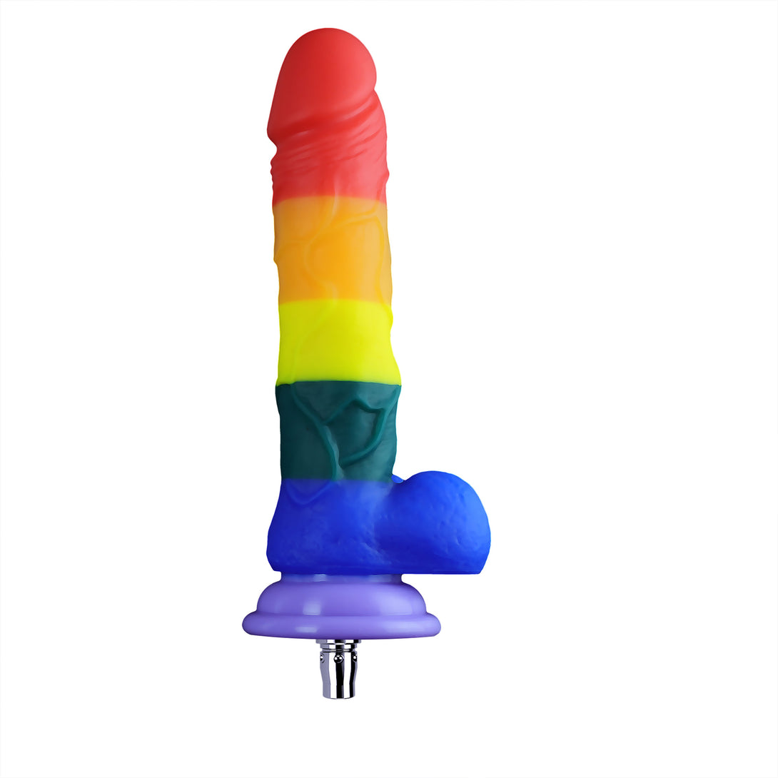 Female Sex Masturbation Machine Colorful Dildo Accessory