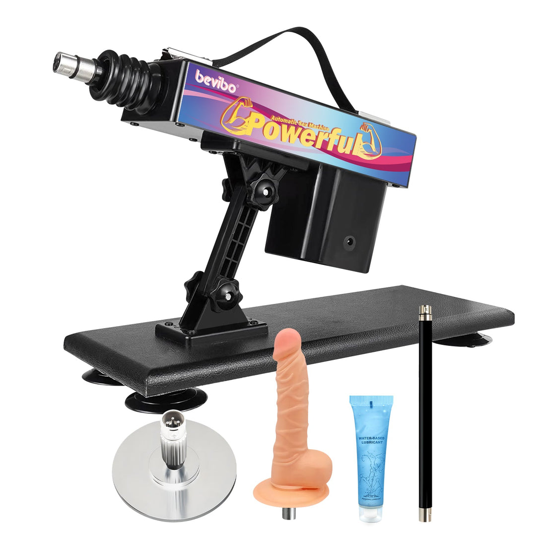 Automatic Sex Machine Toy for Women with Suction Cup Adapter
