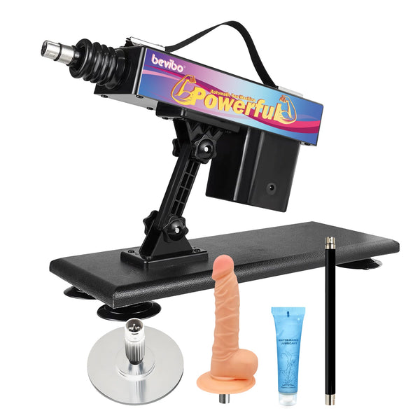 Automatic Sex Machine Toy for Women with Suction Cup Adapter