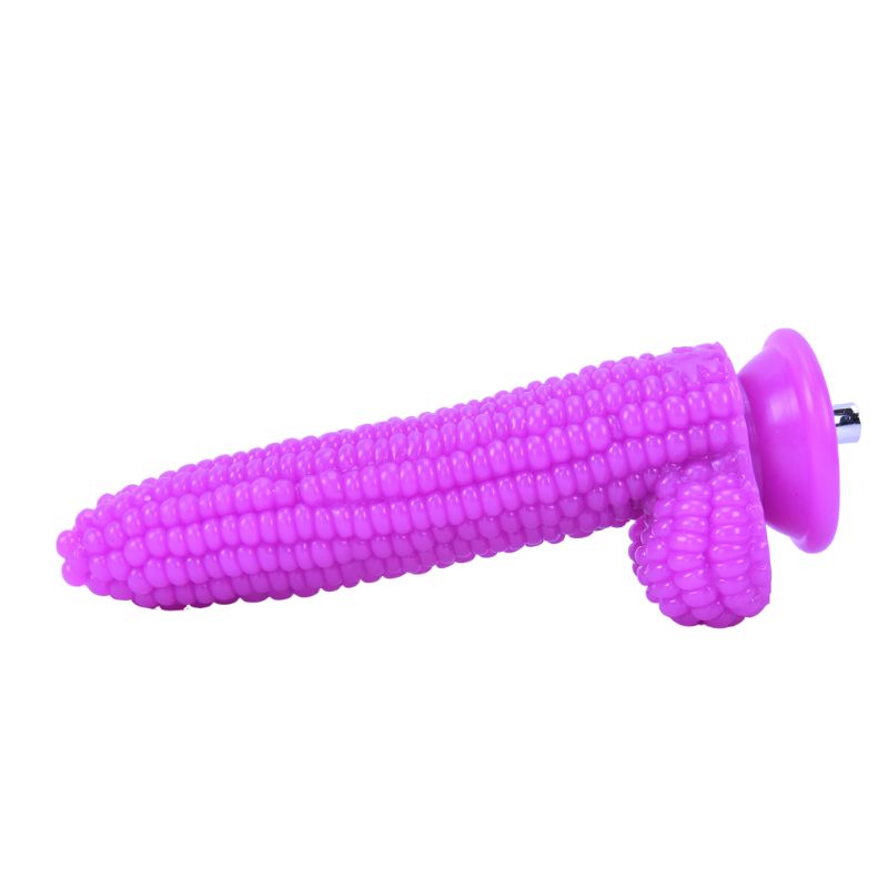  7.48" corn butt plug purple
