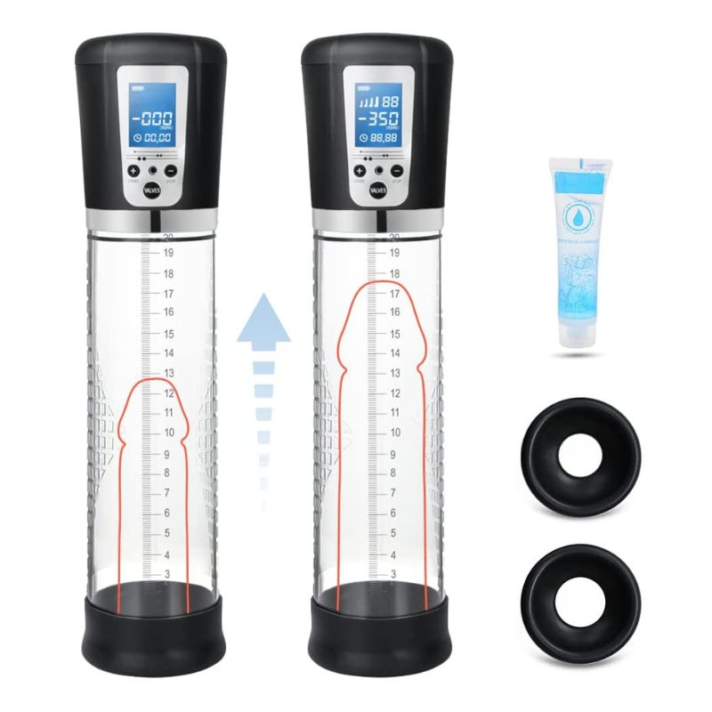 Rechargeable Automatic LCD Penis Pump 