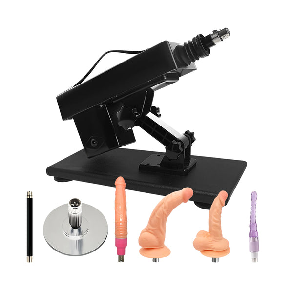 Adjustable Fuck Machine with 6 Attahcments