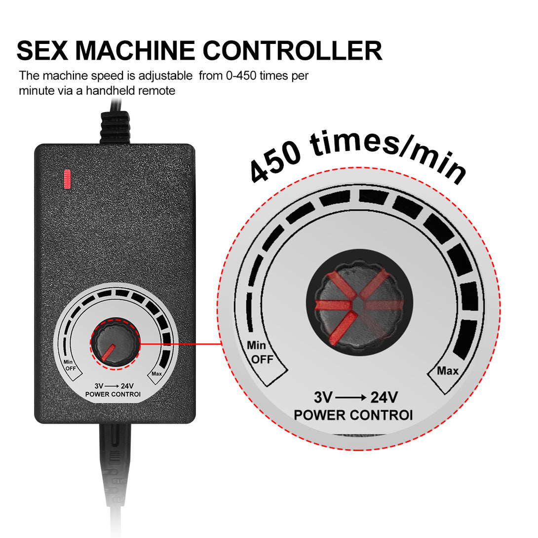 Sex Machine Speed Controller  0-450 Times per Minute