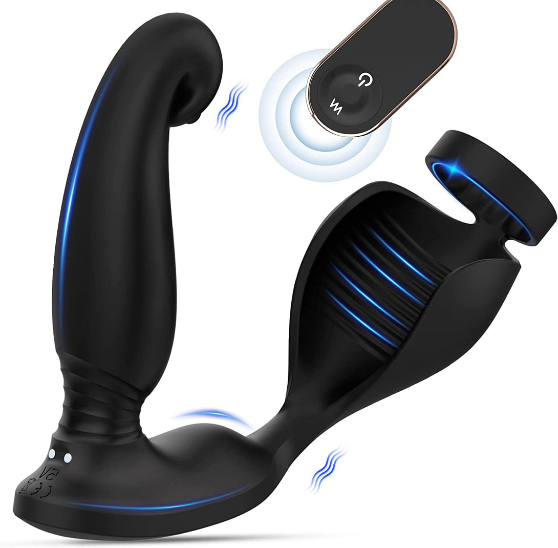 Dual Motor 9 Frequency Prostate Massager