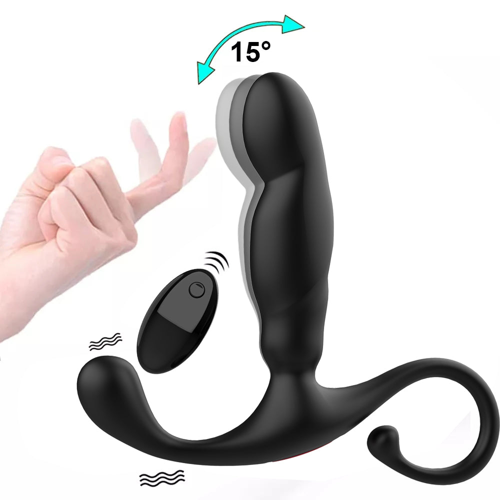 3 Frequency Prostate Vibrator With Buckle