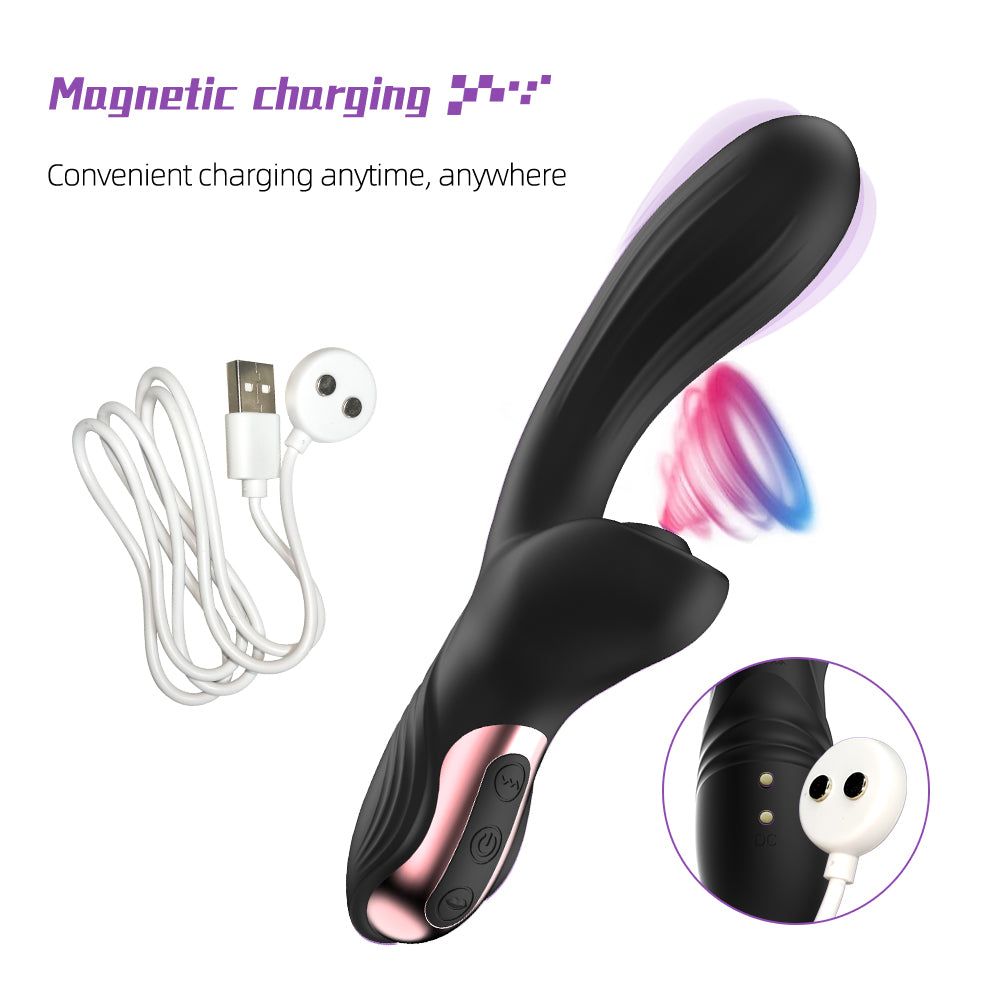 Rabbit sucking vibrator magnetic charging