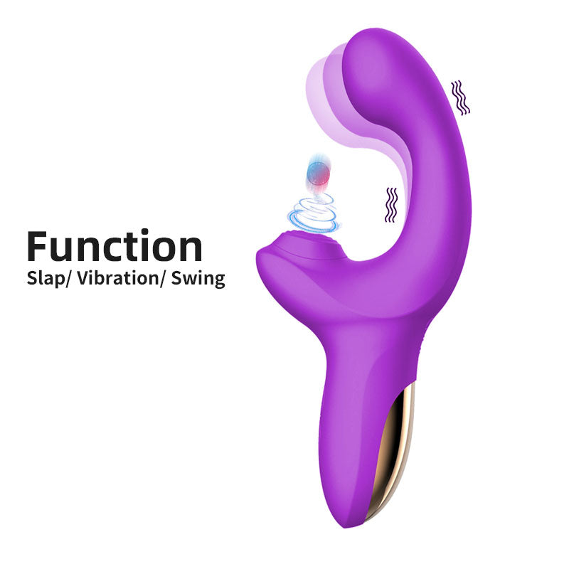 Purple Slap Clit Vibrator