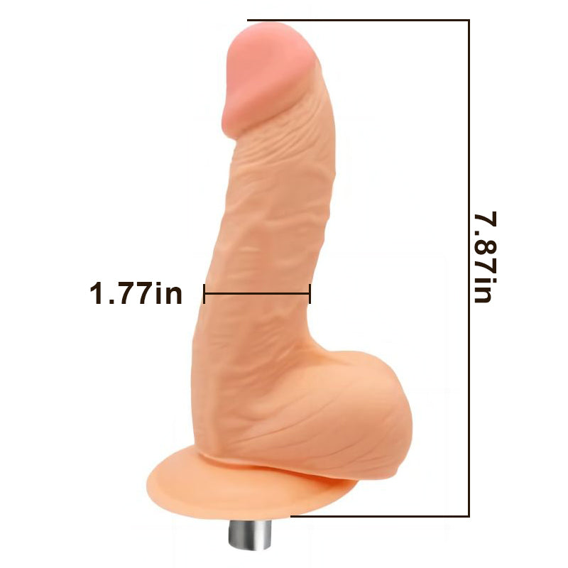  Curved Realistic Dildo  Size 