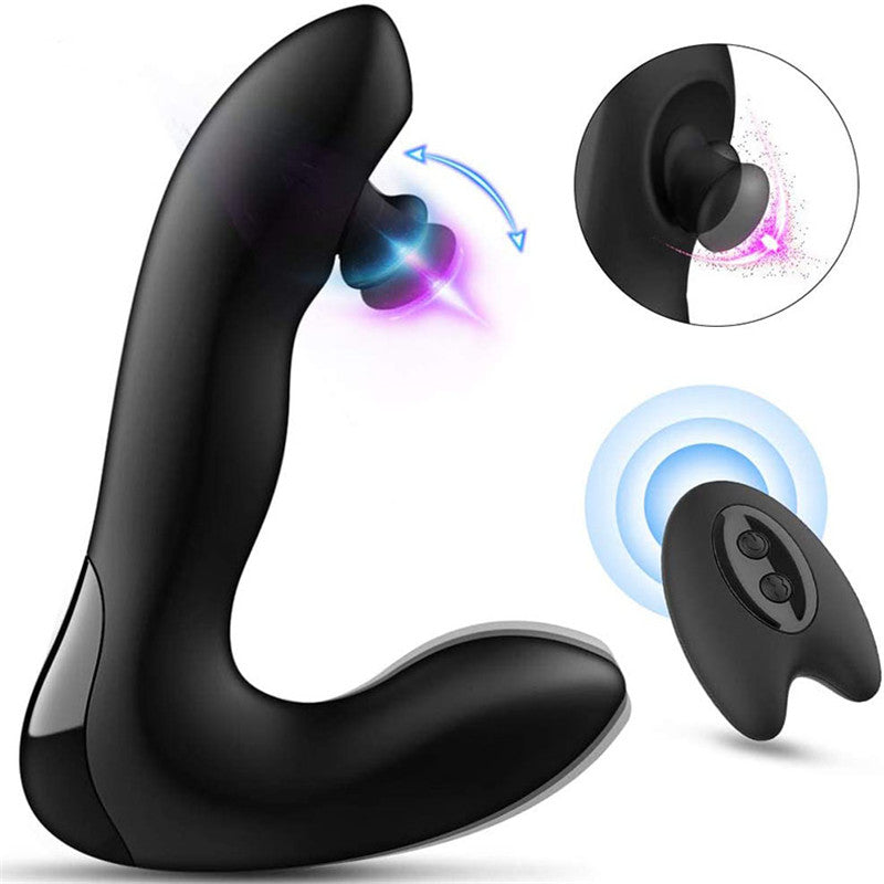  10 Frequency Vibration Silicone Male Prostate Plug