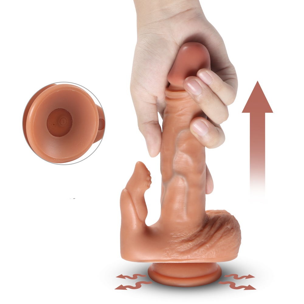 Realistic Vibrating Big Dildo With With Strong Sucker