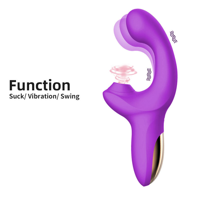 Purple Sucking Clit Vibrator